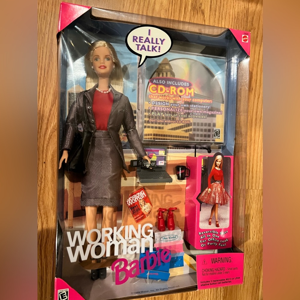 NIB/NRFP Working Woman Barbie doll